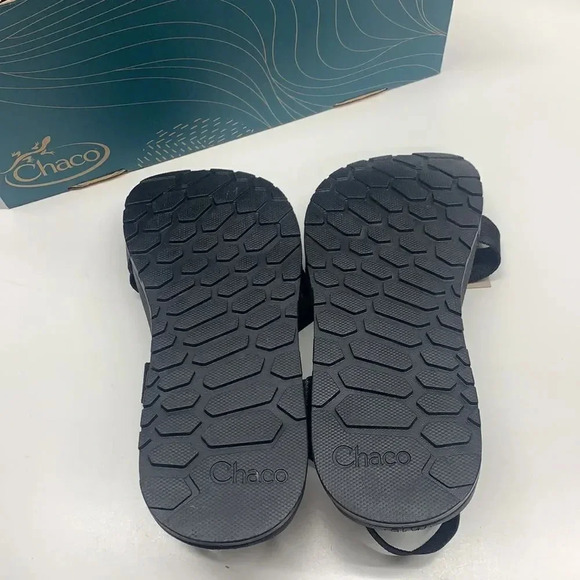 Chaco Low Down 2 Sandal Shoes Open Toe Strappy Black New NWT Men's Size 13 - Picture 7 of 9